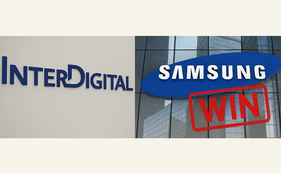 InterDigital Samsung arbitration